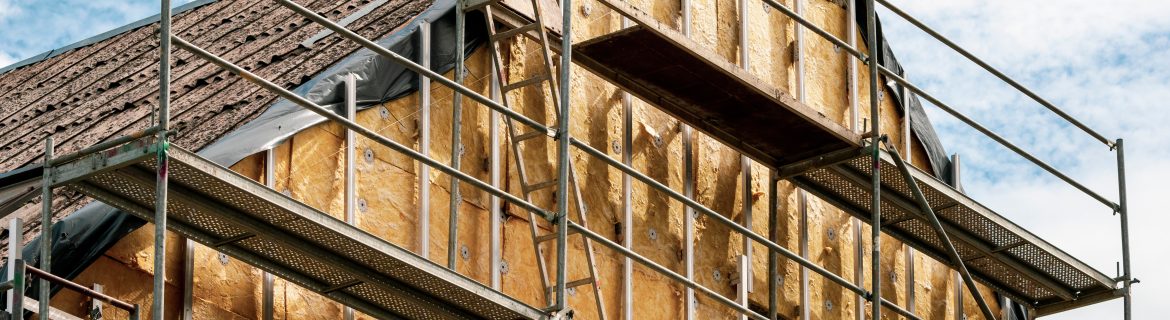 Chantier de rénovation énergétique