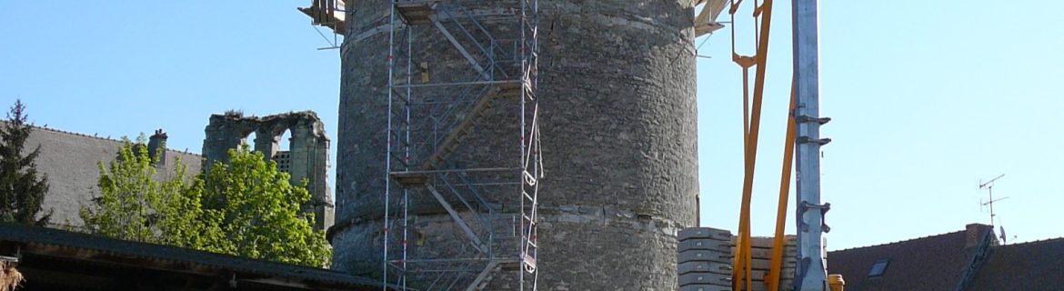 Restauration d'un pigeonnier à Borest - 2006